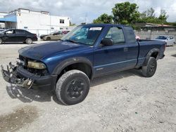 Chevrolet s10 salvage cars for sale: 2000 Chevrolet S Truck S10