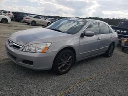 Honda Accord salvage cars for sale: 2007 Honda Accord SE