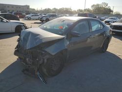 Toyota Corolla salvage cars for sale: 2018 Toyota Corolla L