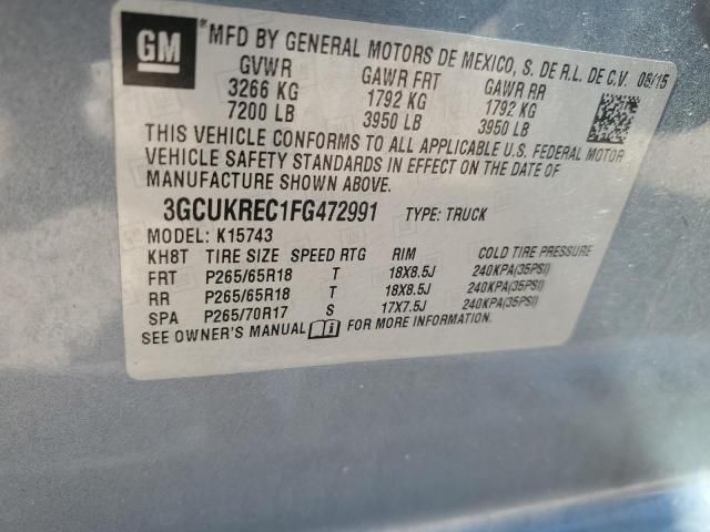 2015 Chevrolet Silverado K1500 LT