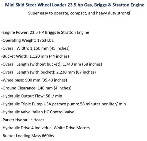 2024 Other Skid Steer