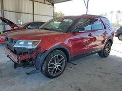 Ford Explorer salvage cars for sale: 2016 Ford Explorer Sport