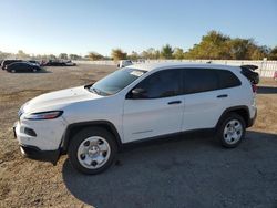 Jeep salvage cars for sale: 2015 Jeep Cherokee Sport