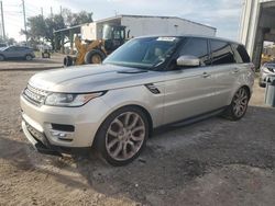 Land Rover Range Rover salvage cars for sale: 2015 Land Rover Range Rover Sport HSE