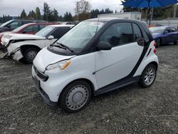 Smart salvage cars for sale: 2014 Smart Fortwo Pure