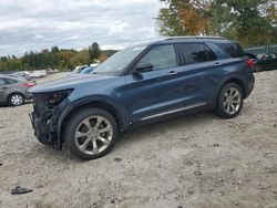 Ford Explorer salvage cars for sale: 2020 Ford Explorer Platinum