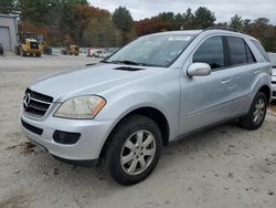 Mercedes-Benz m-Class salvage cars for sale: 2007 Mercedes-Benz ML 350