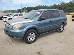 Honda salvage cars for sale: 2007 Honda Pilot LX