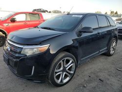 Ford Edge salvage cars for sale: 2012 Ford Edge Sport