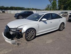 Audi salvage cars for sale: 2017 Audi A6 Premium Plus