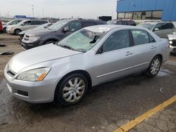 Honda Accord salvage cars for sale: 2007 Honda Accord SE