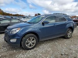 Chevrolet Equinox salvage cars for sale: 2017 Chevrolet Equinox LT