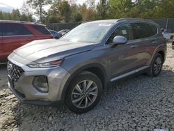 Hyundai Santa fe salvage cars for sale: 2020 Hyundai Santa FE SEL