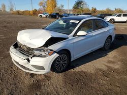 Volkswagen salvage cars for sale: 2019 Volkswagen Jetta SEL