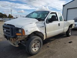 Ford salvage cars for sale: 2007 Ford F350 SRW Super Duty