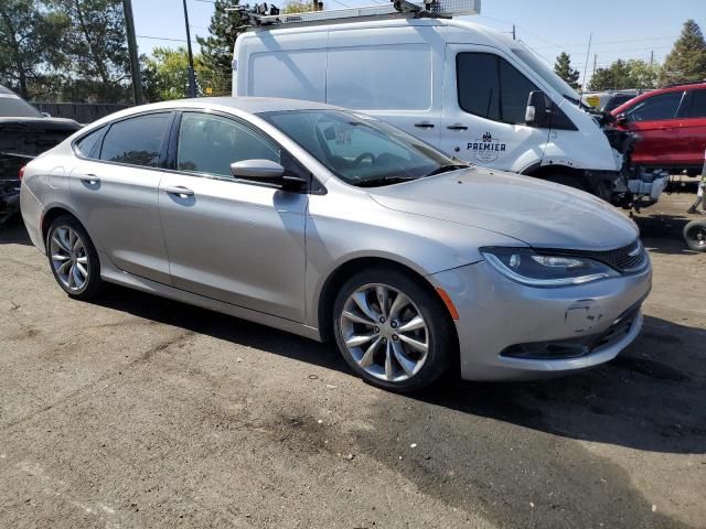 2016 Chrysler 200 S