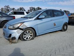 Hyundai Accent salvage cars for sale: 2012 Hyundai Accent GLS