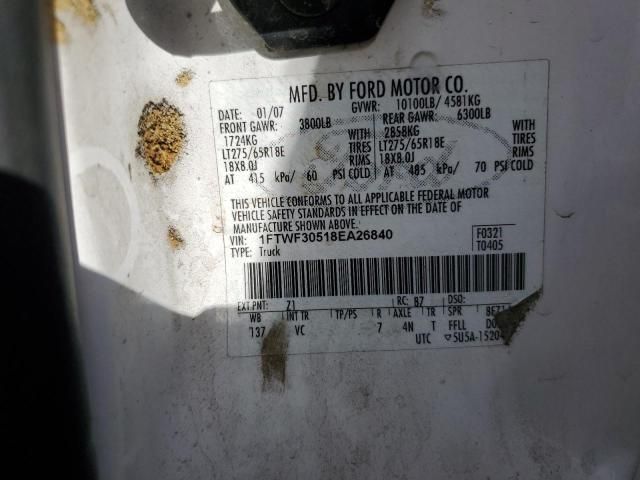 2008 Ford F350 SRW Super Duty