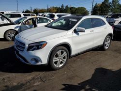 Mercedes-Benz gla-Class salvage cars for sale: 2019 Mercedes-Benz GLA 250 4matic