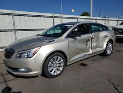 Buick Lacrosse salvage cars for sale: 2014 Buick Lacrosse