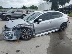 Subaru WRX salvage cars for sale: 2017 Subaru WRX Limited