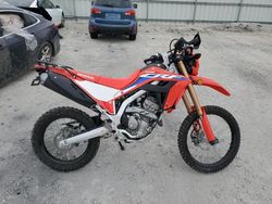 Honda crf Cycle salvage cars for sale: 2024 Honda CRF300 L