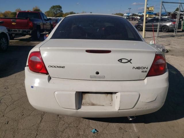 2003 Dodge Neon SE