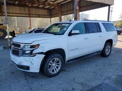 Chevrolet Suburban salvage cars for sale: 2015 Chevrolet Suburban C1500 LT