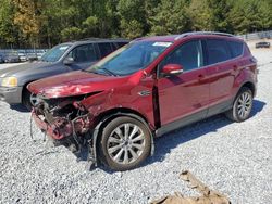 Ford Escape salvage cars for sale: 2018 Ford Escape Titanium