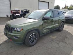 Jeep Grand Cherokee salvage cars for sale: 2020 Jeep Grand Cherokee Trailhawk