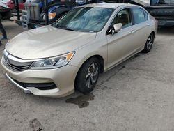 Honda Accord salvage cars for sale: 2017 Honda Accord LX