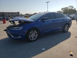 Chrysler 200 salvage cars for sale: 2015 Chrysler 200 Limited