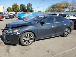 Nissan Maxima salvage cars for sale: 2016 Nissan Maxima 3.5S