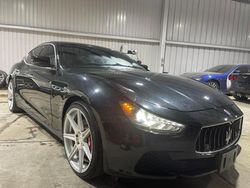 Maserati Ghibli s salvage cars for sale: 2014 Maserati Ghibli S