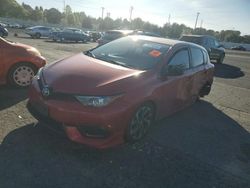 Toyota salvage cars for sale: 2018 Toyota Corolla IM