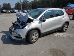 Chevrolet Trax salvage cars for sale: 2019 Chevrolet Trax LS