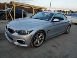 BMW 4 Series salvage cars for sale: 2018 BMW 430I