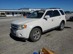 Ford salvage cars for sale: 2012 Ford Escape Limited