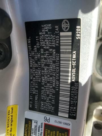 2012 Toyota Camry Base