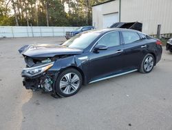 KIA Optima salvage cars for sale: 2017 KIA Optima PLUG-IN Hybrid