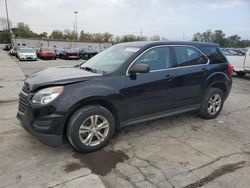 Salvage cars for sale from Copart Fort Wayne, IN: 2017 Chevrolet Equinox LS