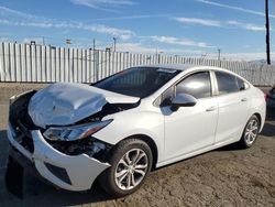 Chevrolet Cruze salvage cars for sale: 2019 Chevrolet Cruze LS