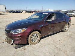 KIA Optima salvage cars for sale: 2016 KIA Optima LX