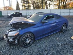 Mercedes-Benz salvage cars for sale: 2019 Mercedes-Benz C 300 4matic