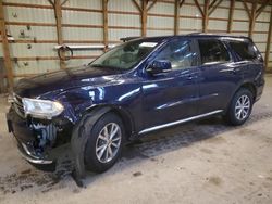 Salvage cars for sale from Copart London, ON: 2015 Dodge Durango Limited