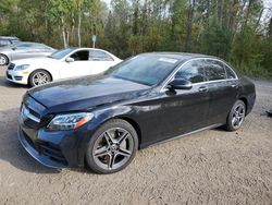 Mercedes-Benz c-Class salvage cars for sale: 2020 Mercedes-Benz C 300 4matic