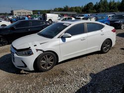 Hyundai salvage cars for sale: 2018 Hyundai Elantra SEL