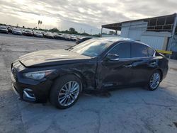 Infiniti q50 salvage cars for sale: 2018 Infiniti Q50 Luxe