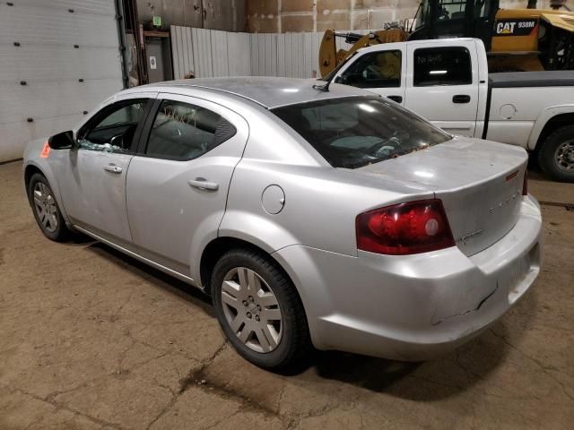 2012 Dodge Avenger SE