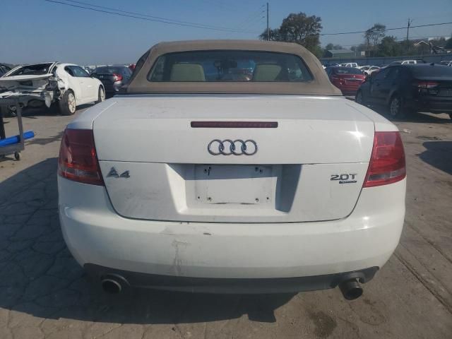 2007 Audi A4 2.0T Cabriolet Quattro